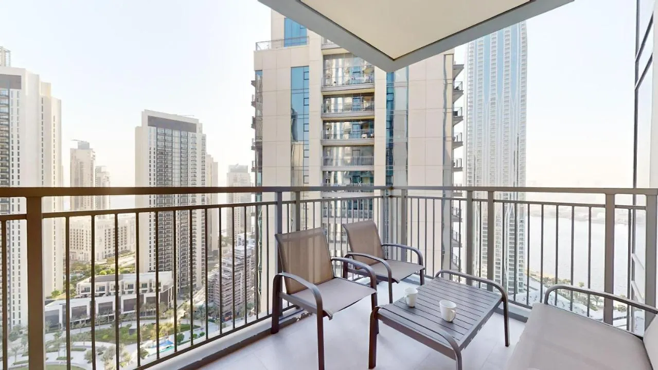 Creek Rise Tower 1 - One Bedroom With Creek View Dubai 0*,