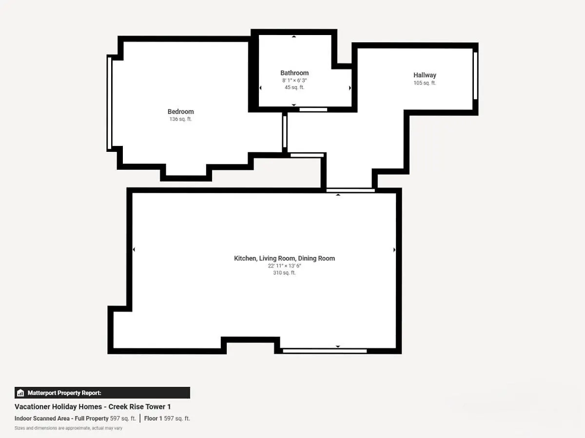 Apartment Creek Rise Tower 1 - One Bedroom With Creek View Dubai